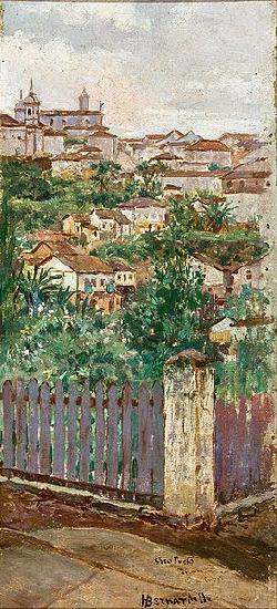 Henrique Bernardelli Landscape of Ouro Preto